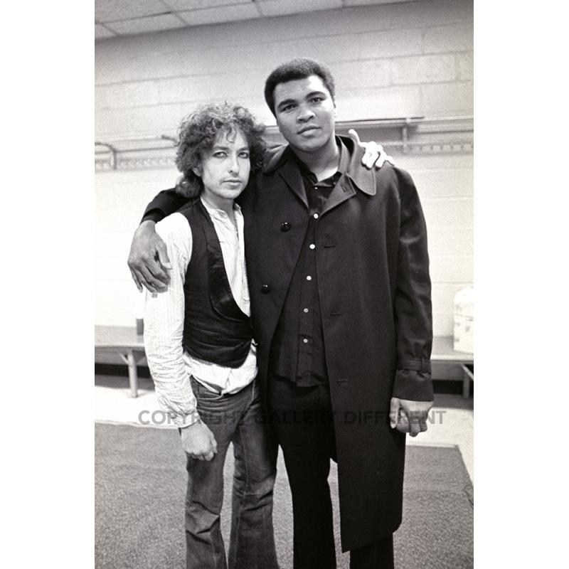 Muhammad Ali & Bob Dylan, Madison Square Garden, NY,