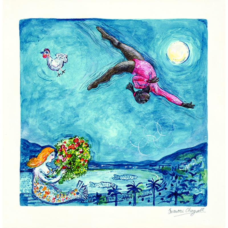 Flying by Simone Chagall