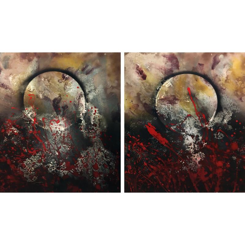 Space Disc Diptych
