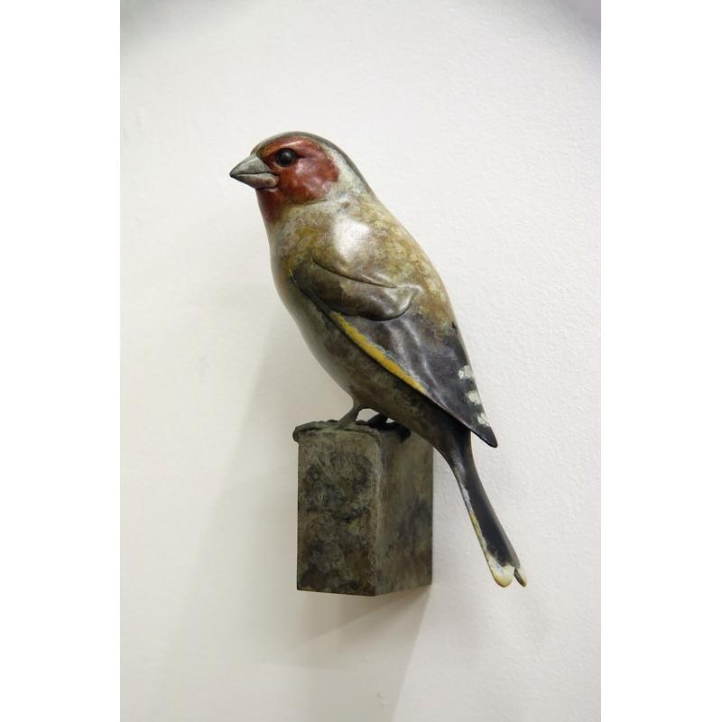 Wall-Mounted Goldfinch